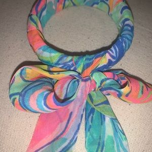 Lilly Pulitzer NWT 🧜🏽‍♀️ scarf bangle bracelet